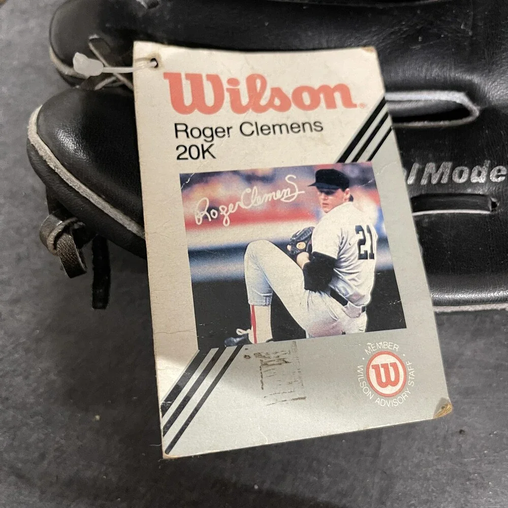 Vintage Wilson Roger Clemens 20K Baseball Glove Mens Small Black A2116 Pitcher